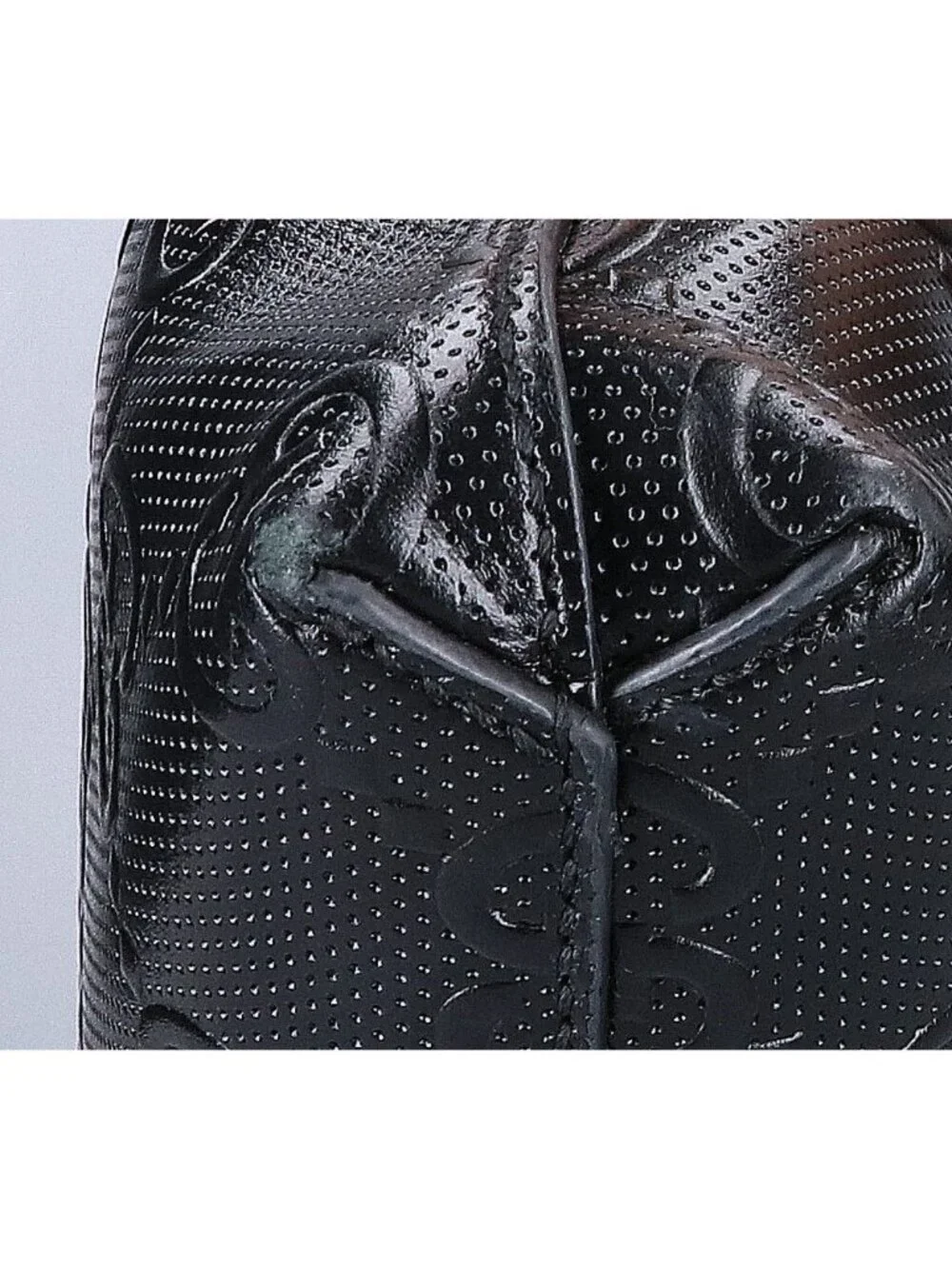 Gucci Embossed Medium Cross Belt Bag